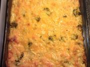 A picture of hashbrown casserole