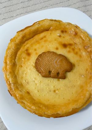 Una foto de Tarta queso dinosaurios