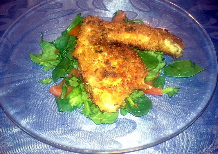 Recipe of Super Quick Homemade Panko breaded chicken breast