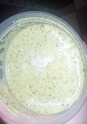 A picture of Orange Garlic Vinaigrette.