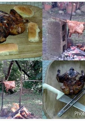 A picture of Backyard Smokey Chicken.