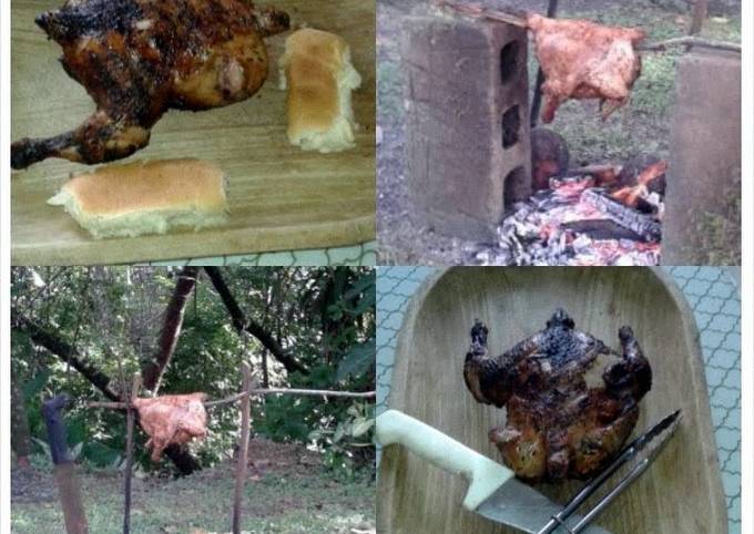How to Make Super Quick Homemade Backyard Smokey Chicken