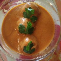 A picture of Malai kofta.