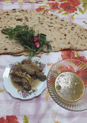 عکسی از دستور کله پاچه