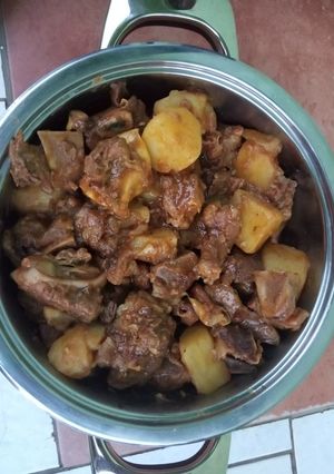 A picture of Tasty beef stew.
