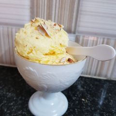 Custard powder icecream A picture of Custard powder icecream.