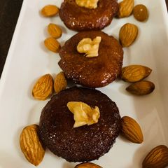 A picture of Bread ki mithai.