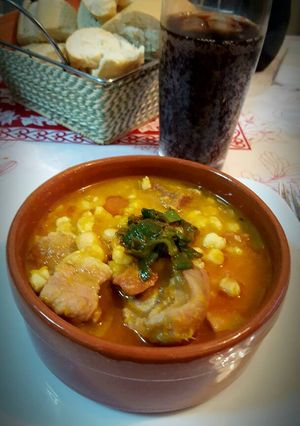 Una foto de Locro como lo hacía mamá