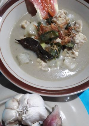 Foto resep Lodeh Tempe Labu Air