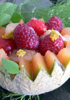 Une photo de Salade de fruits de l'été