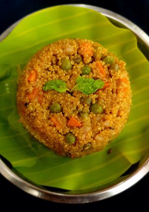 A picture of Quinoa pulao.