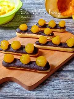 Foto resep Eclair Vla Labu Kuning