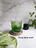 Sirup daun mint