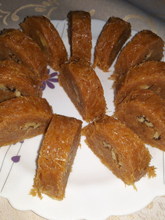 عکسی از دستور باقلوا شعریه