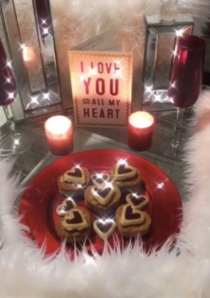 Una foto de Cupcakes de Vainilla con Coco perfecto para San Valentín