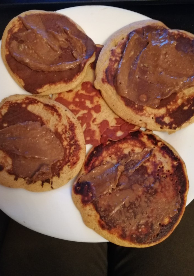 Una foto de Tortitas de avena y plátano