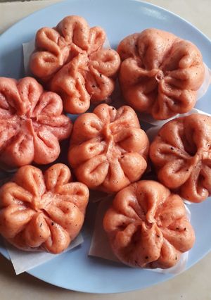 Foto resep Bakpao buah naga