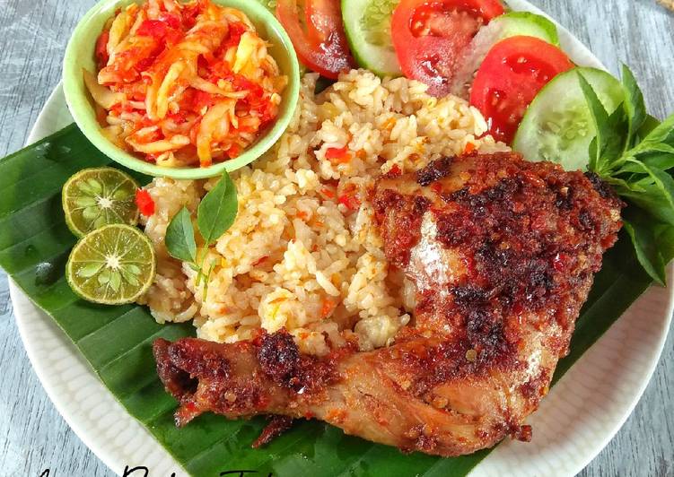 Resep tentang Ayam bakar taliwang feat Sambal Mangga (recook : mba Ami