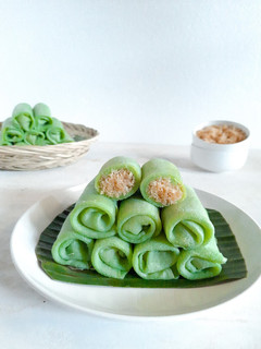Foto resep Dadar Gulung Unti Kelapa