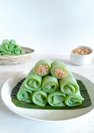Foto resep Dadar Gulung Unti Kelapa