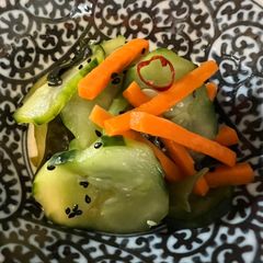 Cucumber 🥒 Wakame Seaweed Salad A picture of Cucumber 🥒 Wakame Seaweed Salad.