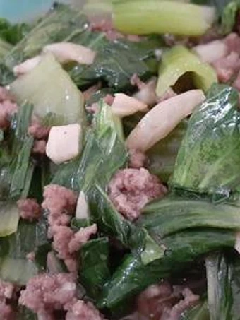 Cara Mudah Membuat Resep [1] Tumis Pokcoy With Daging Sapi Cincang Anti Ribet, Mantap
