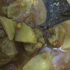Aloo soyabeen A picture of Aloo soyabeen.