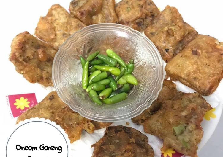 Cara Gampang Menyiapkan Oncom Goreng Tepung, Lezat Sekali