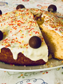 Una foto de Tarta para el 2°cumplemes de Mateo 👶🏼🎂
