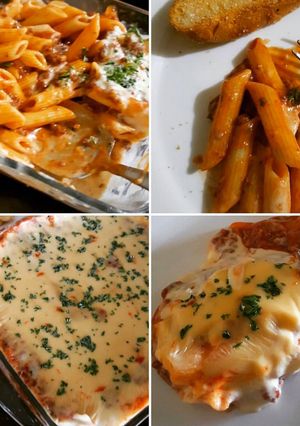 A picture of No Bake Penne Pasta.