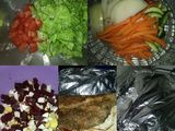 Cima al horno con vegetales