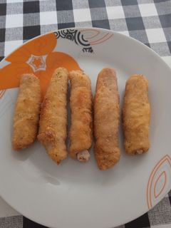 Una foto de Flamenquines de lomo y jamón