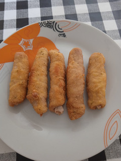 Una foto de Flamenquines de lomo y jamón
