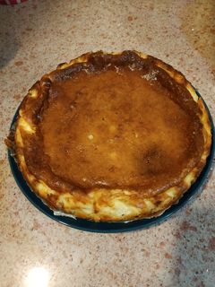 Una foto de Tarta casera de queso