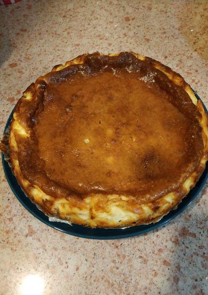 Una foto de Tarta casera de queso