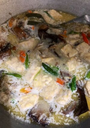 Foto resep Mangut Pari (iwak pe santan)