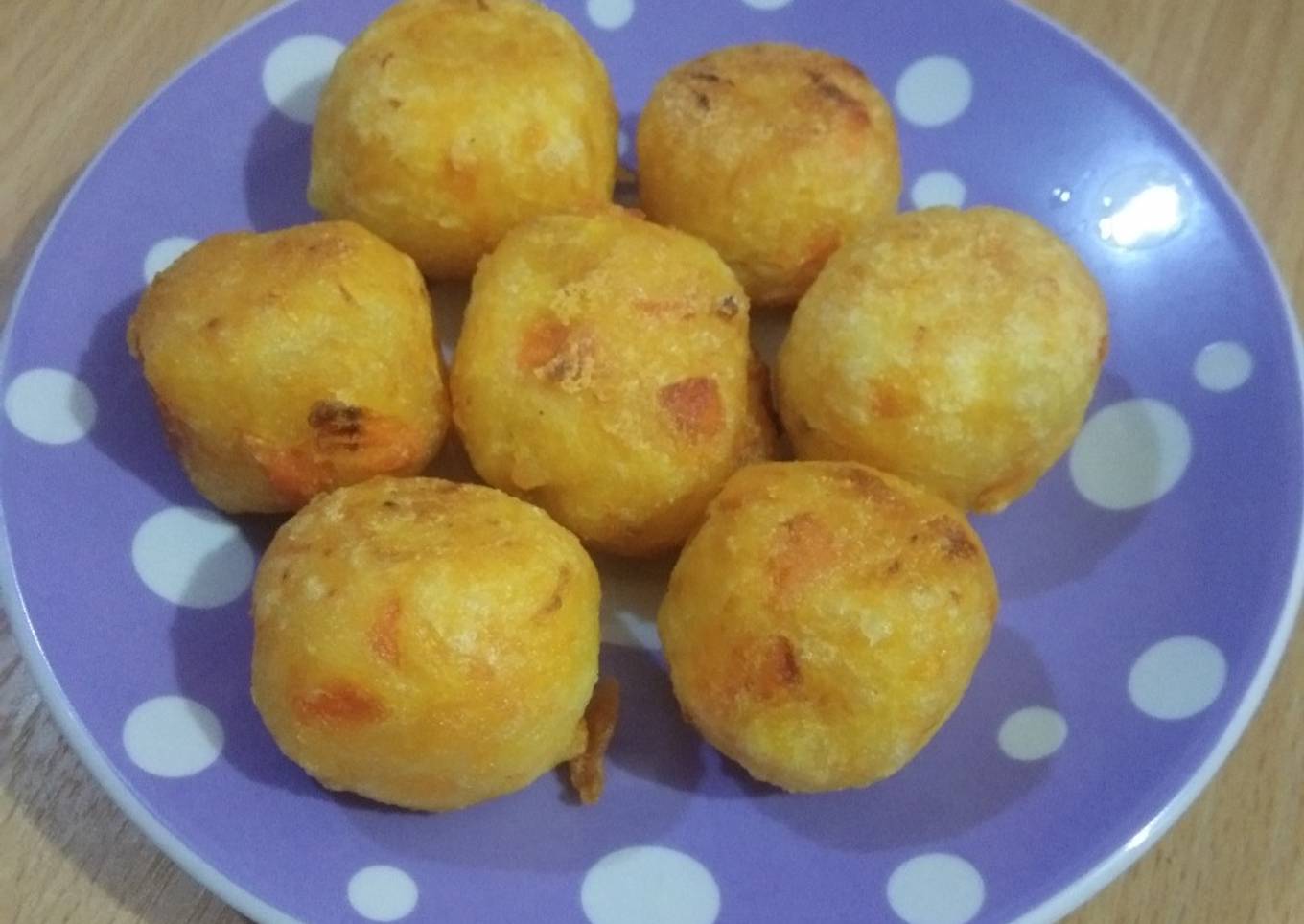 Bola - bola keju kentang wortel
