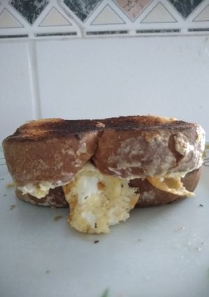 Foto de Sanduíche de ovo e queijo