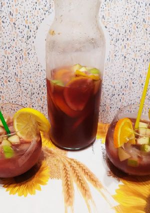 O poză a rețetei Sangria 🍹💃.