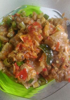 Foto resep Tetelan mercon simple