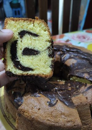 Foto resep Marmer cake/butter cake jadul