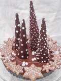 Crostata aberi di Natale