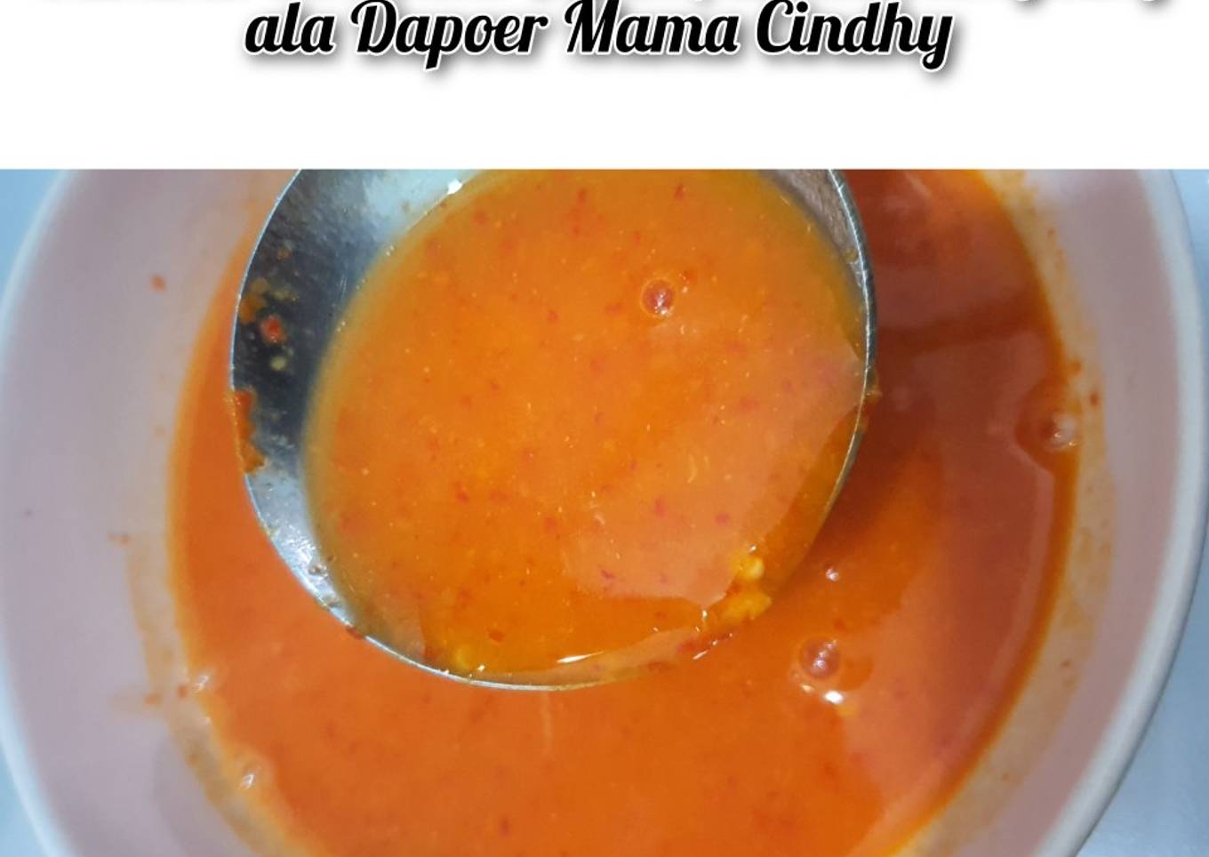 Resep Sambal Soto/Bakso/Mie Ayam/Tongseng Anti Gagal