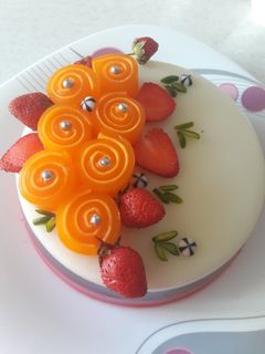 عکسی از دستور ژله رولی