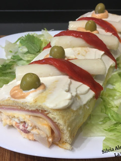 Una foto de Pionono salado especial (brazo gitano)