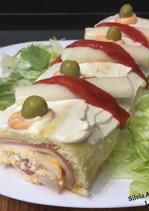 Una foto de Pionono salado especial (brazo gitano)