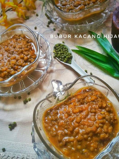 Foto resep Bubur Kacang Hijau + Durian