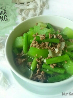 Foto resep Sup Labu dan Daging Cincang