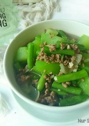 Foto resep Sup Labu dan Daging Cincang