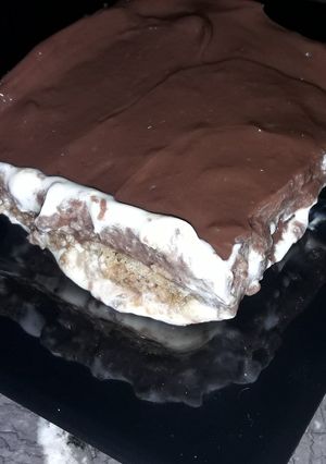 Una foto de Postre de vainillas